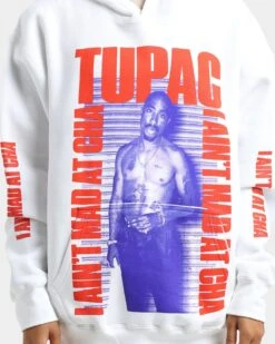 Tupac I Ain't Mad At Cha Hoodie White -Sportswear Women Store 08000982 YW100 womens 0030