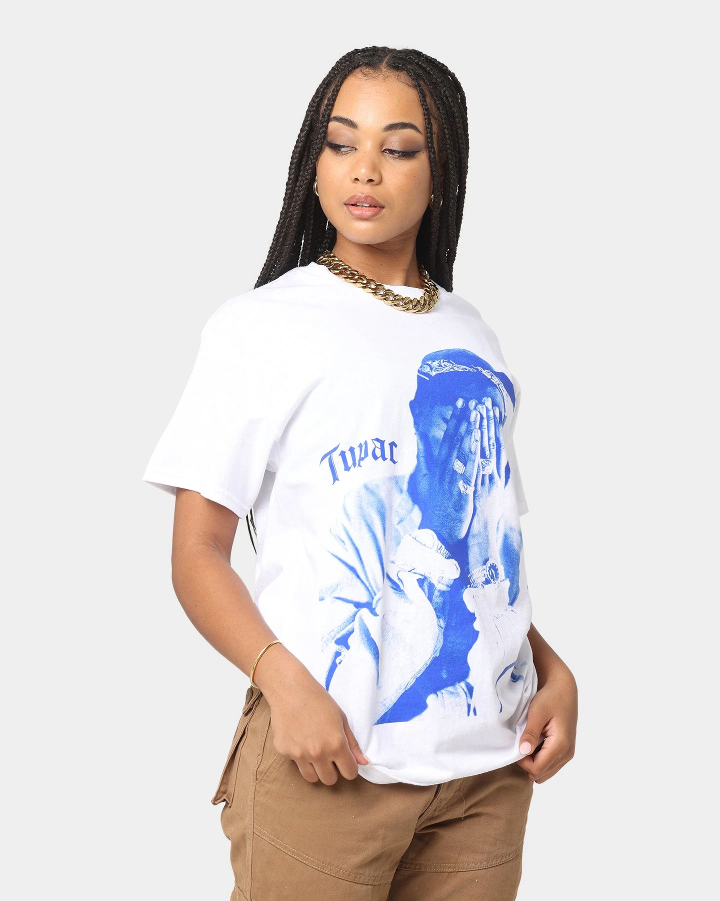Tupac Me Against The World T-Shirt White 3 Tupac Me Against The World T-Shirt White