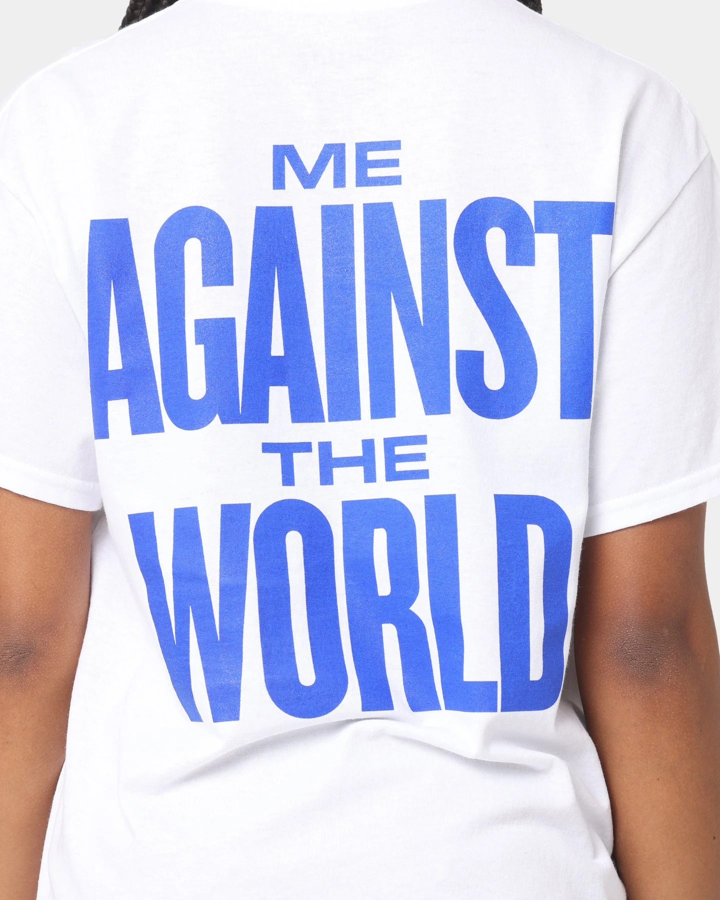 Tupac Me Against The World T-Shirt White 6 Tupac Me Against The World T-Shirt White - Image 4