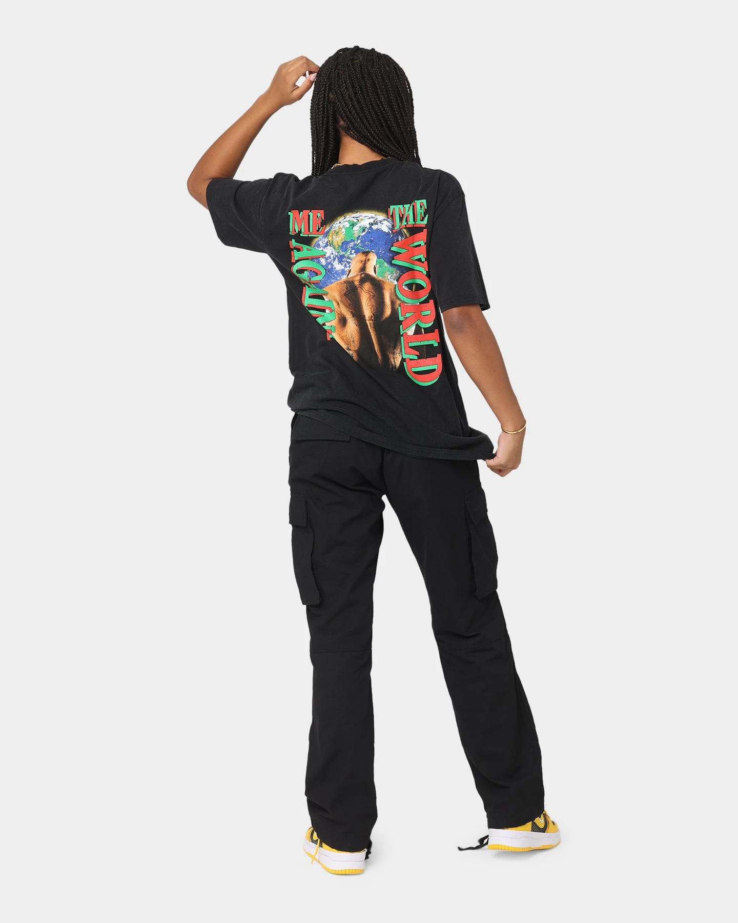 Tupac Forever T-Shirt Black Wash 4 Tupac Forever T-Shirt Black Wash - Image 2