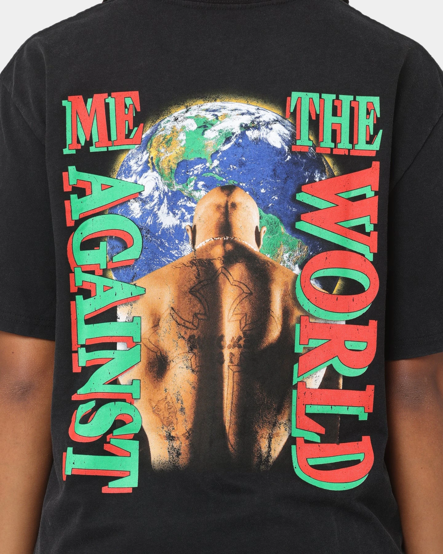 Tupac Forever T-Shirt Black Wash 6 Tupac Forever T-Shirt Black Wash - Image 4