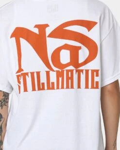 Nas Stillmatic T-Shirt White -Sportswear Women Store 08001010 YW100 womens 0070