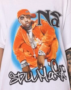 Nas Stillmatic Retro T-Shirt Black 10 Nas Stillmatic Retro T-Shirt Black -Sportswear Women Store 08001015 YW100 womens 0030