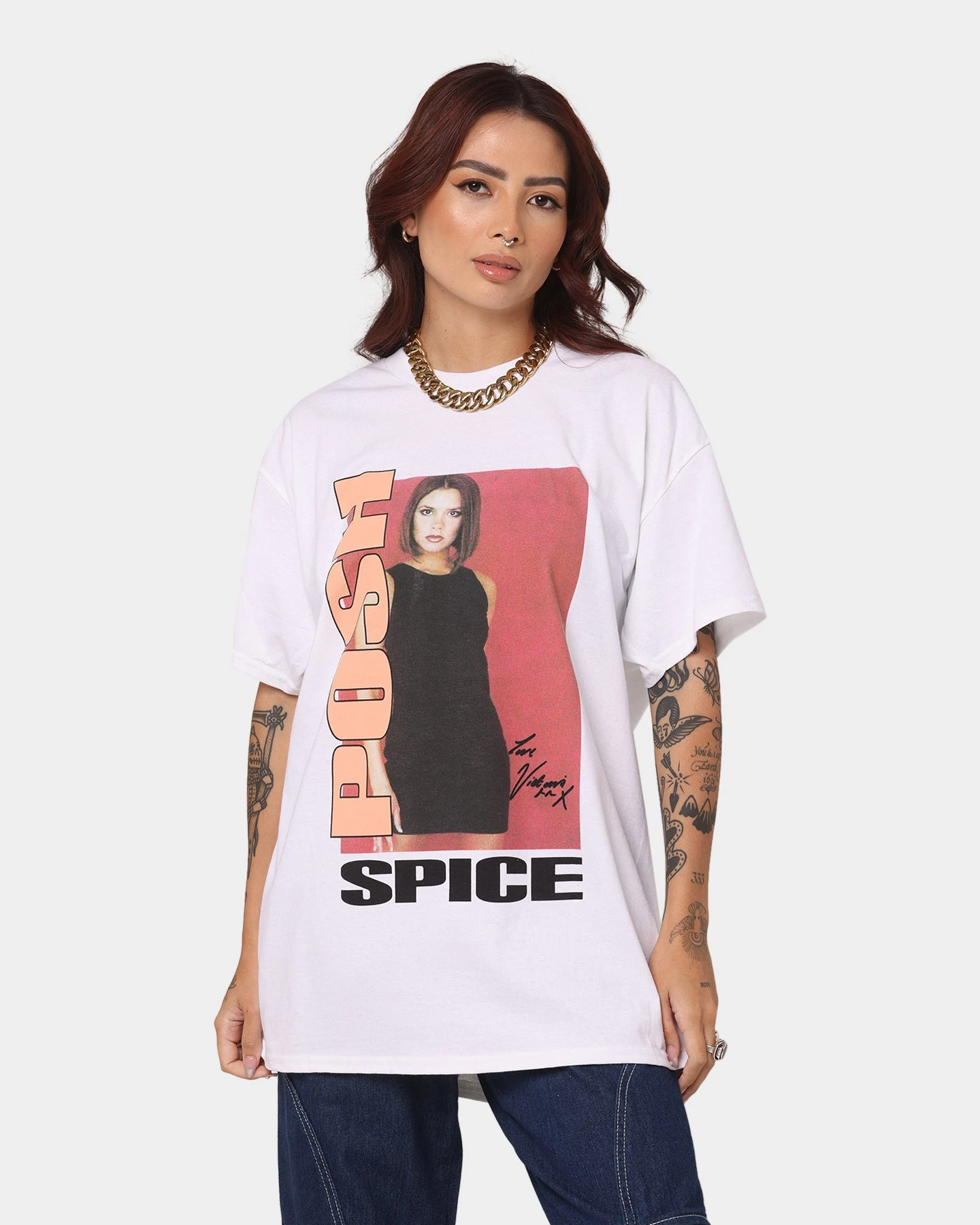Spice Girls Posh Spice T-Shirt White 3 Spice Girls Posh Spice T-Shirt White