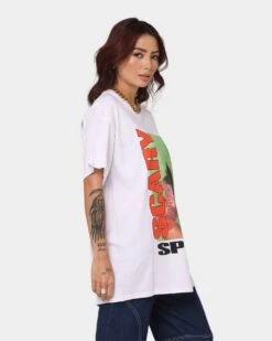 Spice Girls Scary Spice T-Shirt White 12 Spice Girls Scary Spice T-Shirt White -Sportswear Women Store 08001021 YW100 womens 0050