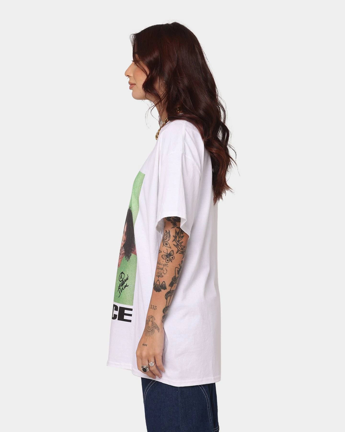 Spice Girls Scary Spice T-Shirt White 8 Spice Girls Scary Spice T-Shirt White - Image 6