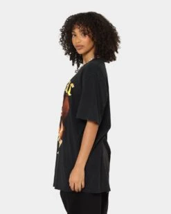 Tupac California Love Spray T-Shirt Washed Black -Sportswear Women Store 08001042 YW607 womens 0060