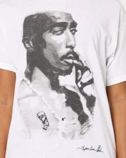 TUPAC Keep Ya Head Up T-Shirt White -Sportswear Women Store 08001047 YW100 womens 0040