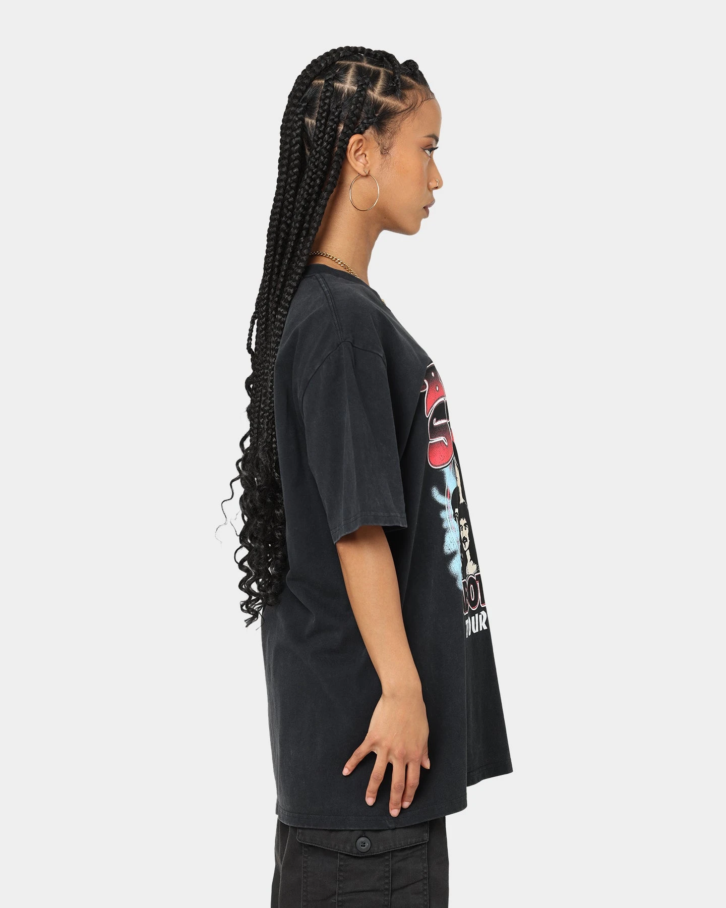 Black Sabbath Sabotage Tour '75 T-Shirt Washed Black 7 Black Sabbath Sabotage Tour '75 T-Shirt Washed Black - Image 5