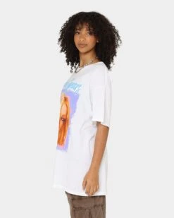 Britney Spears 80s Pastel T-Shirt White -Sportswear Women Store 08001051 YW100 womens 0060