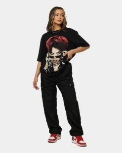 YUNGBLUD Life On Mars Tour Vintage T-Shirt Washed Black -Sportswear Women Store 08001124 YW607 womens 0030