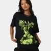 Billie Eilish Illustration T-Shirt Black 2 Billie Eilish Illustration T-Shirt Black -Sportswear Women Store 08001143 YB001 womens 0010