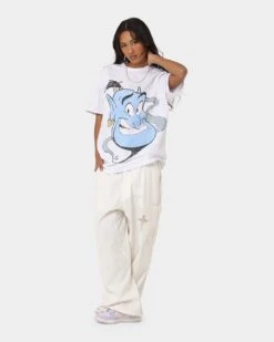 Disney Genie Vintage T-Shirt White 9 Disney Genie Vintage T-Shirt White -Sportswear Women Store 08001157 YW100 womens 0020