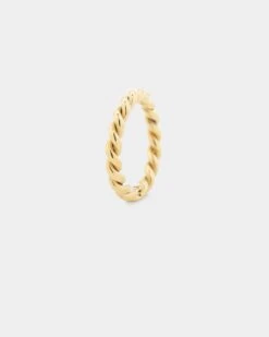 Raising Hell Women's Braided Ring Gold -Sportswear Women Store 09000544 YG200 default 0020