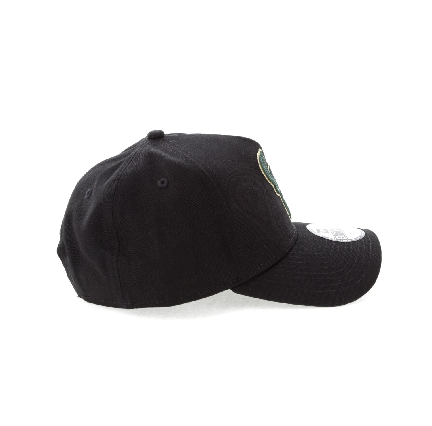 New Era Milwaukee Bucks NBA 9FORTY A-Frame Snapback Black 8 New Era Milwaukee Bucks NBA 9FORTY A-Frame Snapback Black - Image 6