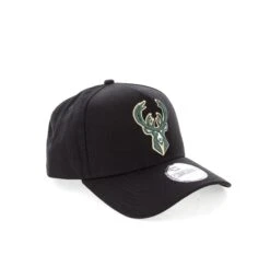 New Era Milwaukee Bucks NBA 9FORTY A-Frame Snapback Black 15 New Era Milwaukee Bucks NBA 9FORTY A-Frame Snapback Black -Sportswear Women Store 192525849919 normal 0050