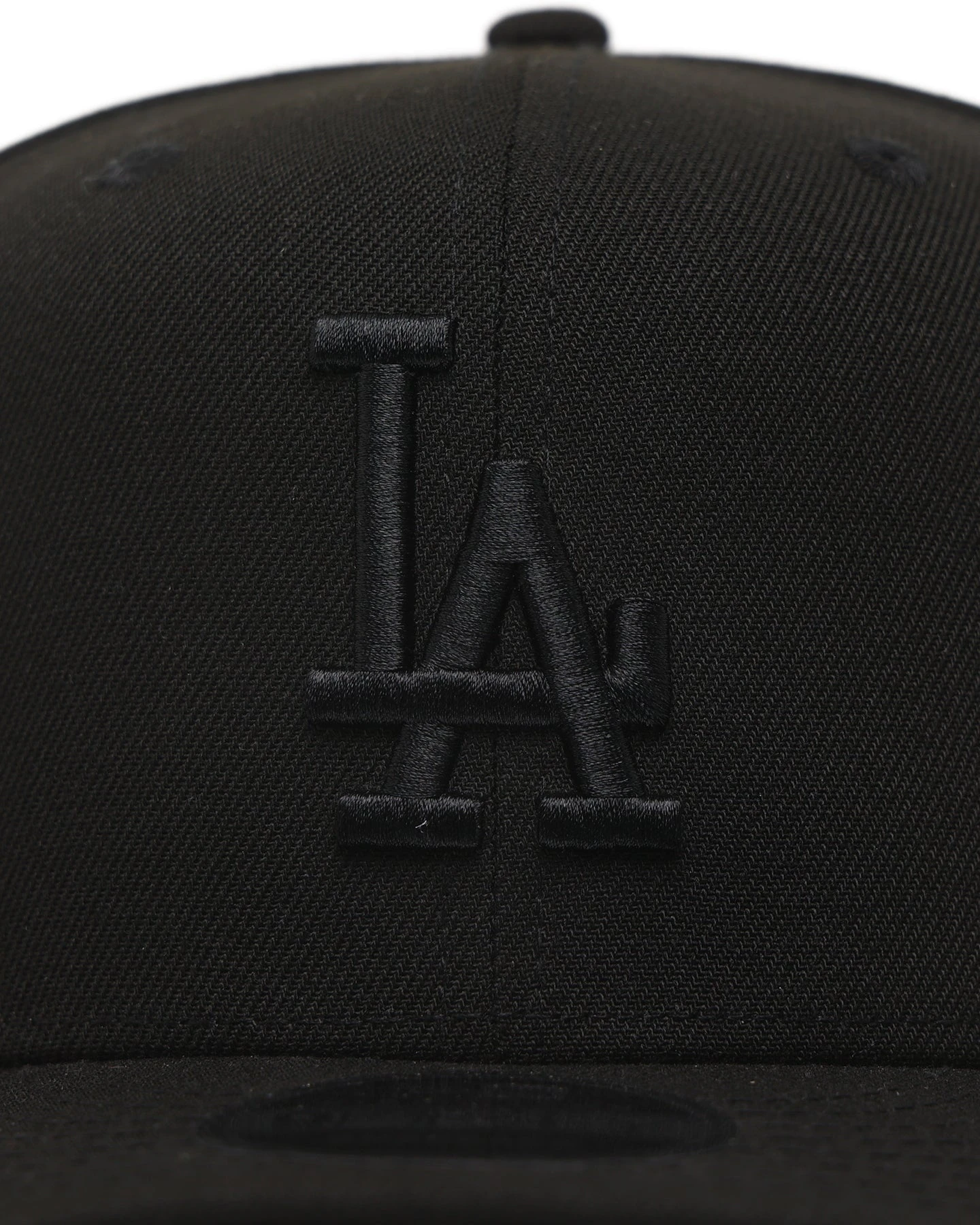 New Era Los Angeles Dodgers 9FIFTY High Crown Precurved Snapback Black/Black 7 New Era Los Angeles Dodgers 9FIFTY High Crown Precurved Snapback Black/Black - Image 5