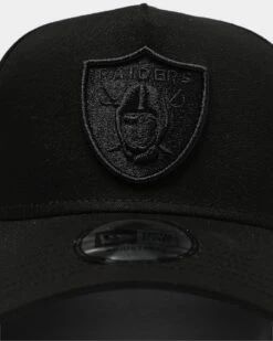 New Era Las Vegas Raiders 9FORTY K-Frame Snapback Black/Black -Sportswear Women Store 194456620773 default 0050