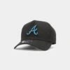 New Era Atlanta Braves 'Metal Badge' 9FORTY K-Frame Snapback Black/Iridescent 2 New Era Atlanta Braves 'Metal Badge' 9FORTY K-Frame Snapback Black/Iridescent -Sportswear Women Store 194457736640 default 0010