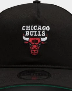 New Era Men's Chicago Bulls Mini Logo Old Golfer Snapback Black/OTC -Sportswear Women Store 194848930459 default 0050