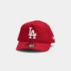 New Era Infant Los Angeles Dodgers 9FORTY A-Frame Stretch Fit Scarlet/White -Sportswear Women Store 195055363108 normal 0020