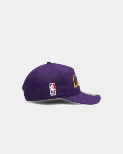 New Era Los Angeles Lakers Script Old Golfer Snapback Purple -Sportswear Women Store 195131791214 default 0040