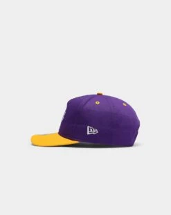 New Era Los Angeles Lakers Old Golfer Snapback Purple/Yellow -Sportswear Women Store 195488150696 default 0050