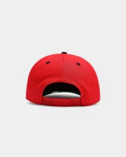 New Era Chicago Bulls Old Golfer Snapback Red/Black 12 New Era Chicago Bulls Old Golfer Snapback Red/Black -Sportswear Women Store 195488150856 default 0030