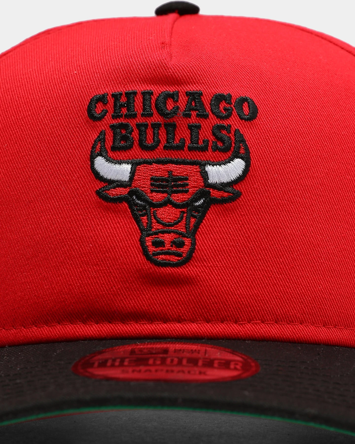 New Era Chicago Bulls Old Golfer Snapback Red/Black 8 New Era Chicago Bulls Old Golfer Snapback Red/Black - Image 6