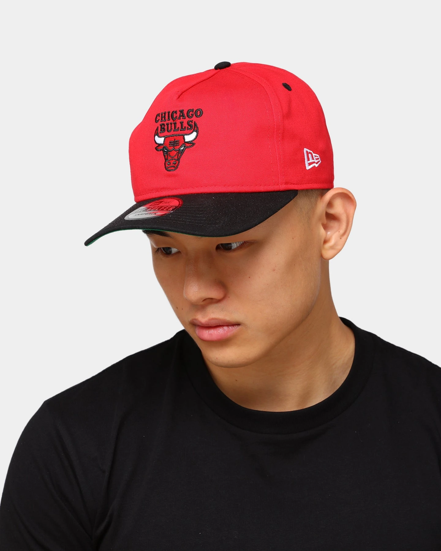 New Era Chicago Bulls Old Golfer Snapback Red/Black 10 New Era Chicago Bulls Old Golfer Snapback Red/Black - Image 8