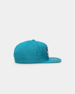 Mitchell & Ness Detroit Pistons 'Team Ground 2.0 Hardwood Classics' Fitted Teal -Sportswear Women Store 195563745168 default 0050
