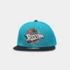 Mitchell & Ness Detroit Pistons 'Team 2 Tone 2.0 Hardwood Classics' Fitted Teal -Sportswear Women Store 195563747407 default 0010