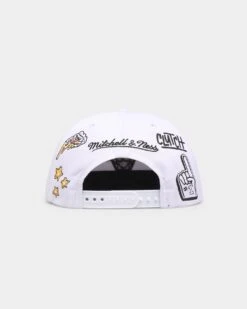 Mitchell & Ness Chicago Bulls 'Hand Drawn' Original Fit Snapback White -Sportswear Women Store 195563796481 default 0020