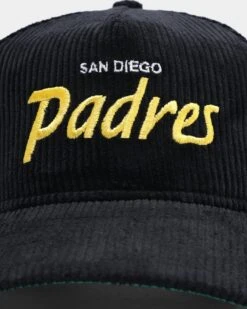 New Era San Diego Padres "Black Cord" Old Golfer Snapback Black -Sportswear Women Store 195599743114 default 0060