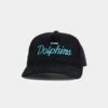 New Era Miami Dolphins "Black Cord" Old Golfer Snapback Black