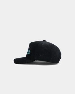 New Era Charlotte Hornets "Black Cord" Old Golfer Snapback Black -Sportswear Women Store 195599743893 default 0050