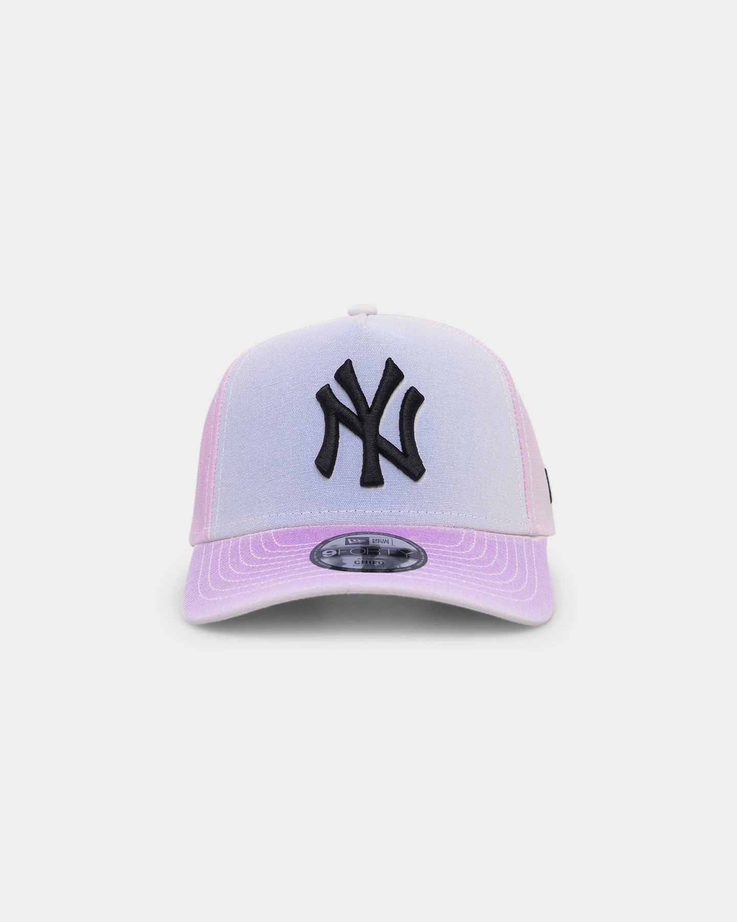 New Era Kid's New York Yankees White UV Activation 9FORTY A-Frame Stretch Fit UV Active White 10 New Era Kid's New York Yankees White UV Activation 9FORTY A-Frame Stretch Fit UV Active White - Image 8