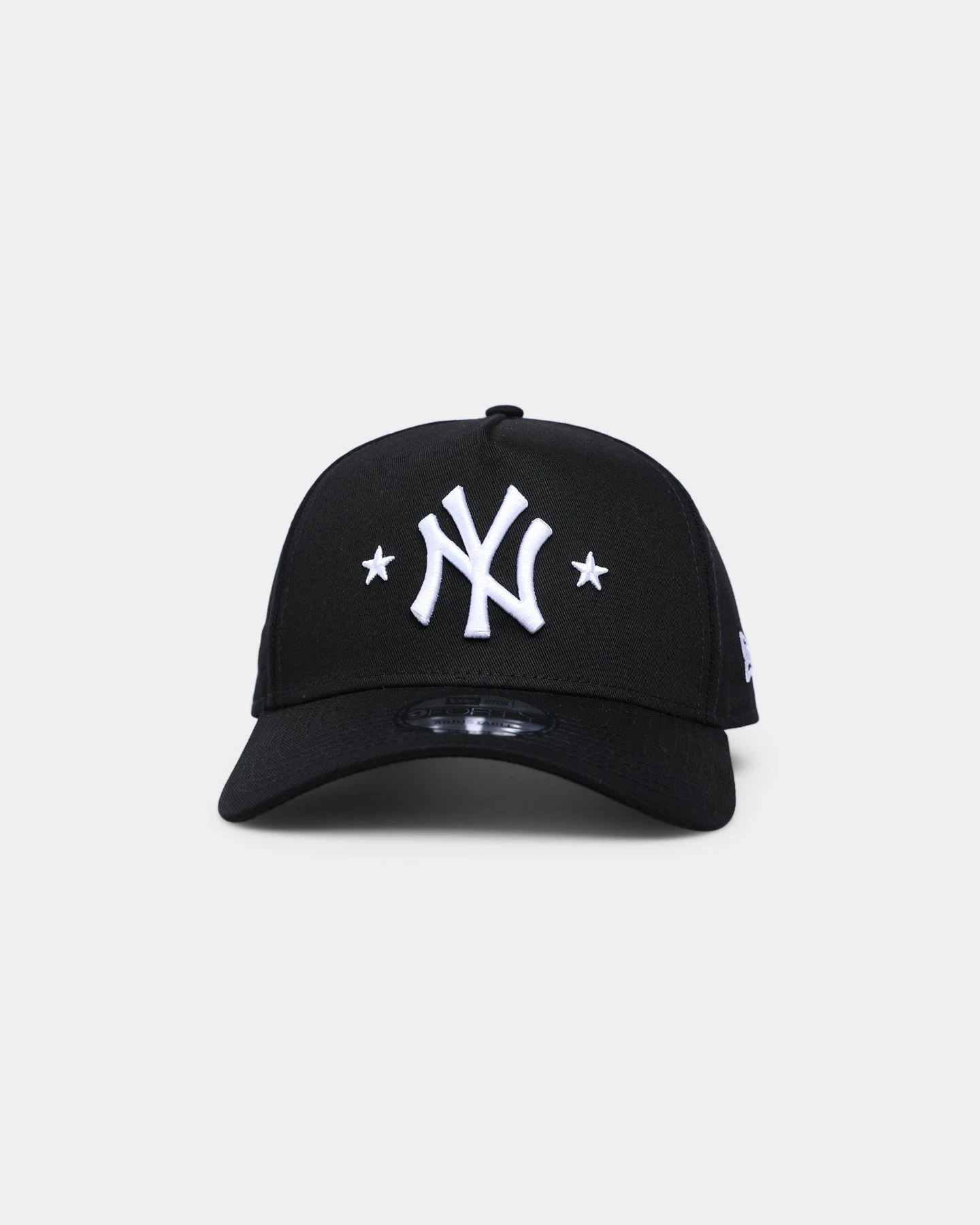 New Era New York Yankees Star Logo 9FORTY A-Frame Snapback Black 3 New Era New York Yankees Star Logo 9FORTY A-Frame Snapback Black