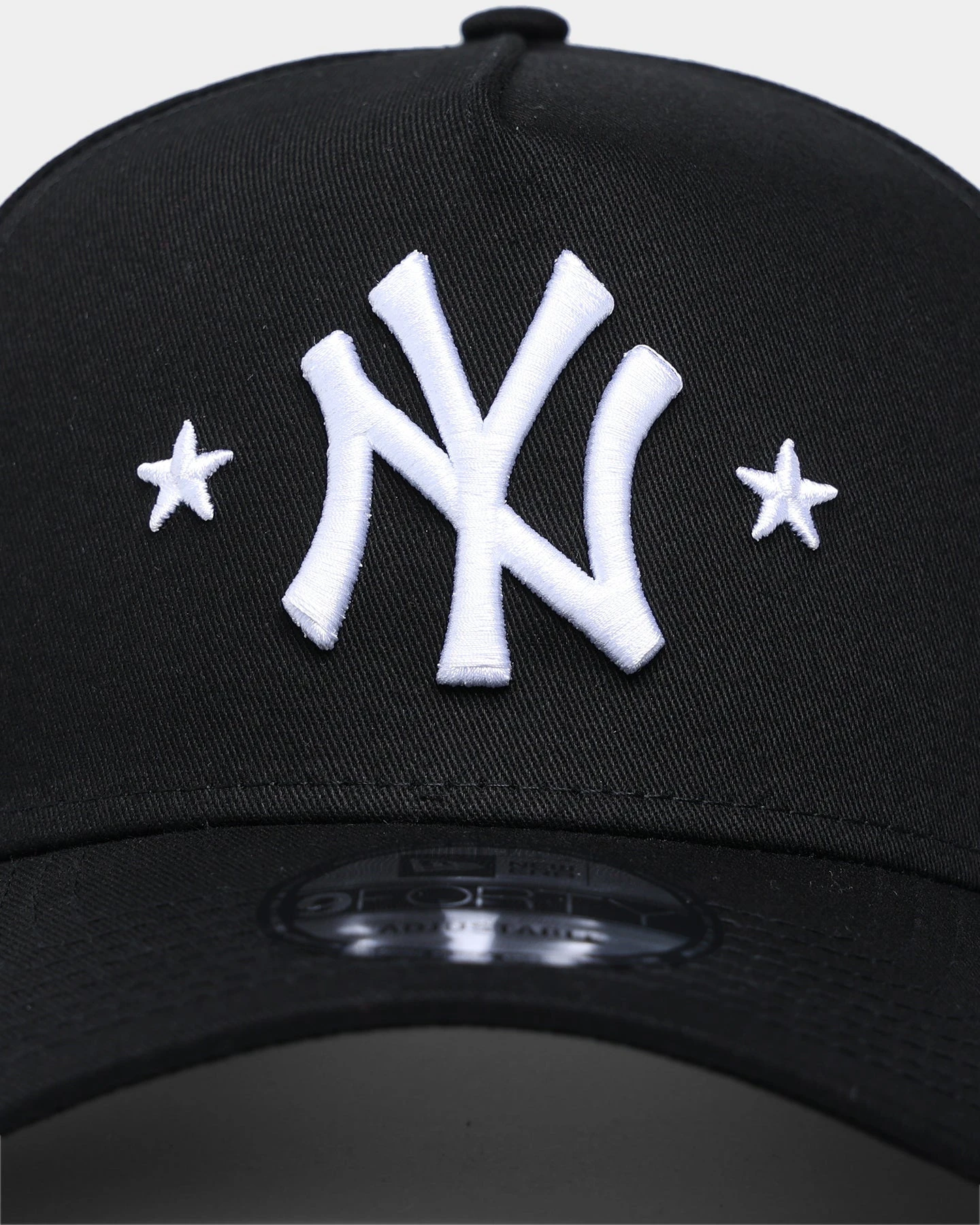 New Era New York Yankees Star Logo 9FORTY A-Frame Snapback Black 8 New Era New York Yankees Star Logo 9FORTY A-Frame Snapback Black - Image 6