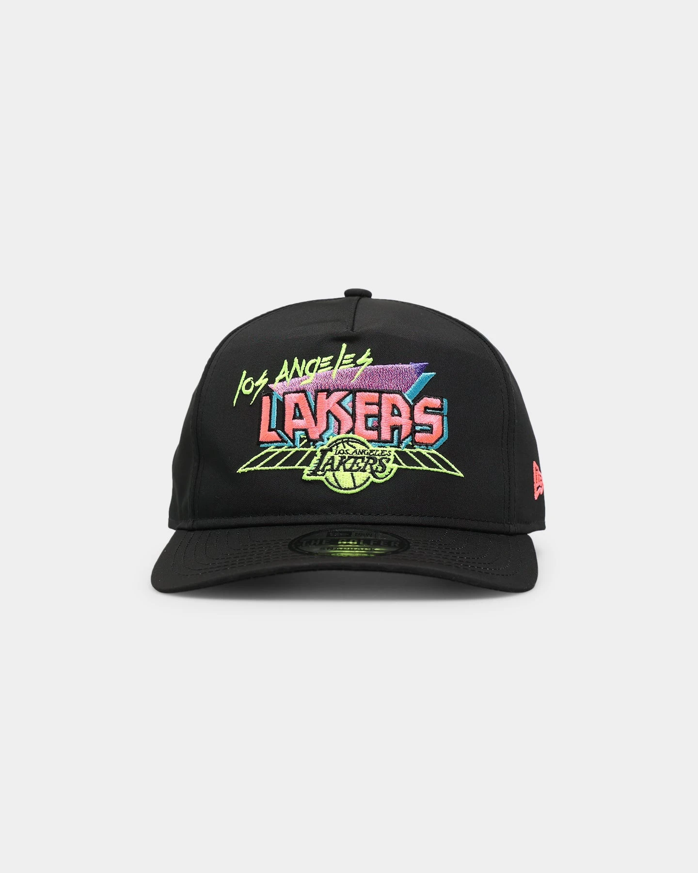 New Era Los Angeles Lakers 'Neon Vice Prolight' Old Golfer Snapback Black 3 New Era Los Angeles Lakers 'Neon Vice Prolight' Old Golfer Snapback Black