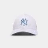 New Era Women's New York Yankees "Legend Blue" 9FORTY Casual Strapback White/Legend Blue -Sportswear Women Store 195953584001 default 0010