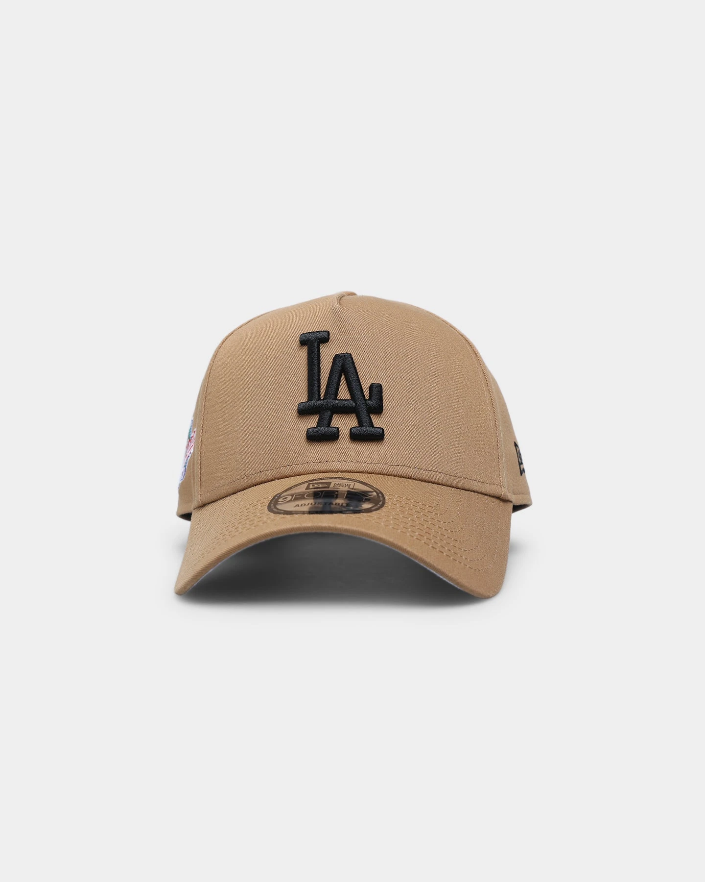 New Era Los Angeles Dodgers World Series Wheat 9FORTY A-Frame Snapback Medium Beige 4 New Era Los Angeles Dodgers World Series Wheat 9FORTY A-Frame Snapback Medium Beige - Image 2