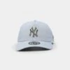 New Era New York Yankees 9FORTY A-Frame Snapback Silver/New Olive