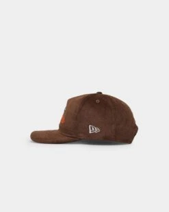 New Era Cleveland Browns 'OG Team Coloured Cord' Script Old Golfer Snapback Brown 14 New Era Cleveland Browns 'OG Team Coloured Cord' Script Old Golfer Snapback Brown -Sportswear Women Store 196172746911 default 0040