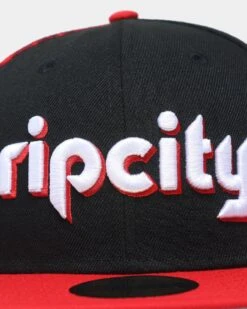 New Era Portland Trail Blazers 'NBA Authentics City Edition' 59FIFTY Fitted Black -Sportswear Women Store 196172947974 default 0050