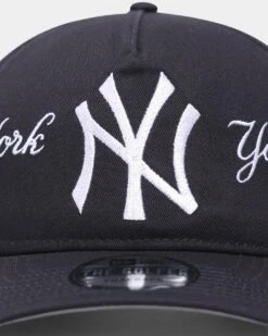 New Era New York Yankees 'Shadow Team Logo' Old Golfer Snapback Original Team Colours -Sportswear Women Store 196174173289 default 0050