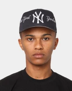 New Era New York Yankees 'Shadow Team Logo' Old Golfer Snapback Original Team Colours -Sportswear Women Store 196174173289 mens 0011