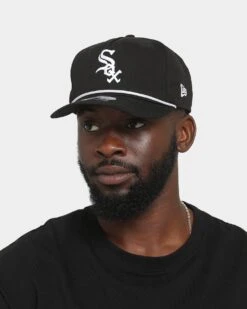 New Era Chicago White Sox 'The Rope' Old Golfer Snapback Team Colours -Sportswear Women Store 196174909468 mens 0100