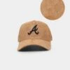 New Era Atlanta Braves 'Winter Wheat Suede' 9FORTY K-Frame Strapback Wheat
