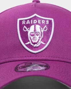 New Era Las Vegas Raiders 'Orchid' 9FORTY A-Frame Snapback Orchid/White -Sportswear Women Store 196174933616 default 0050